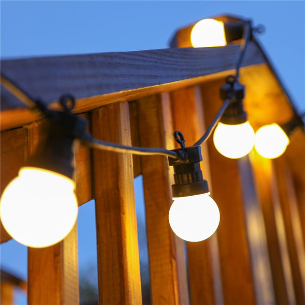 Milky Bulbs Connectable Vintage String Lights