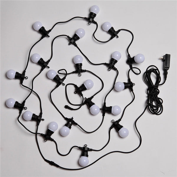 Milky Bulbs Connectable Vintage String Lights