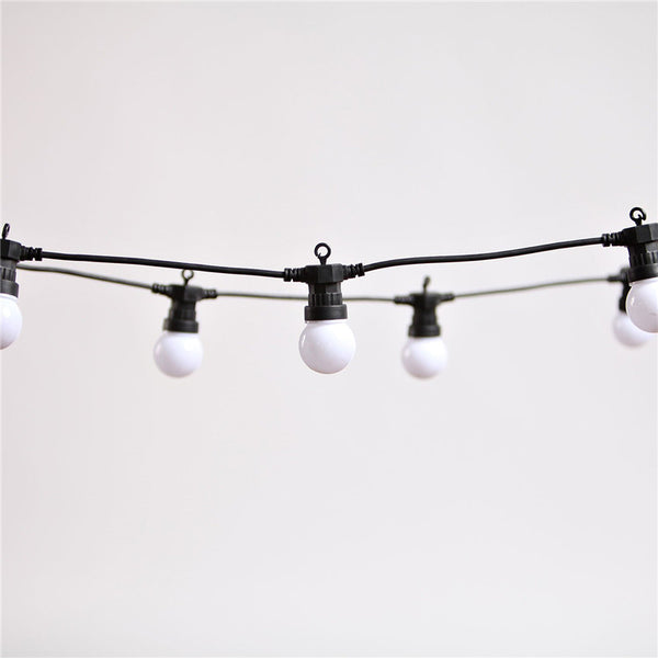 Milky Bulbs Connectable Vintage String Lights