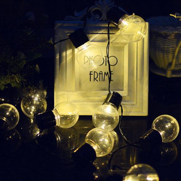 Light Solar Powered Waterproof Vintage Light