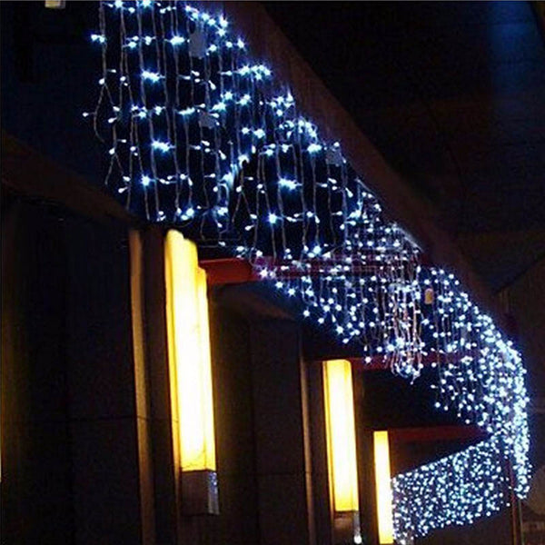 Led Curtain Icicle String Lights