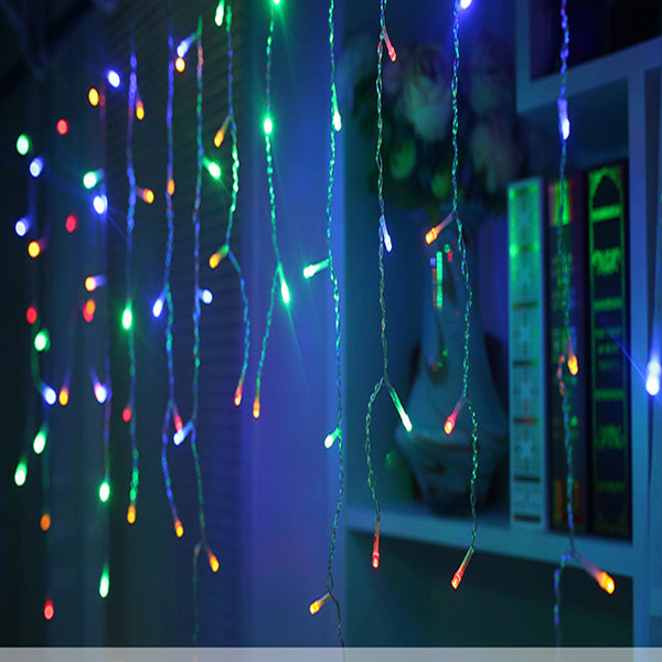 Led Curtain Icicle String Lights