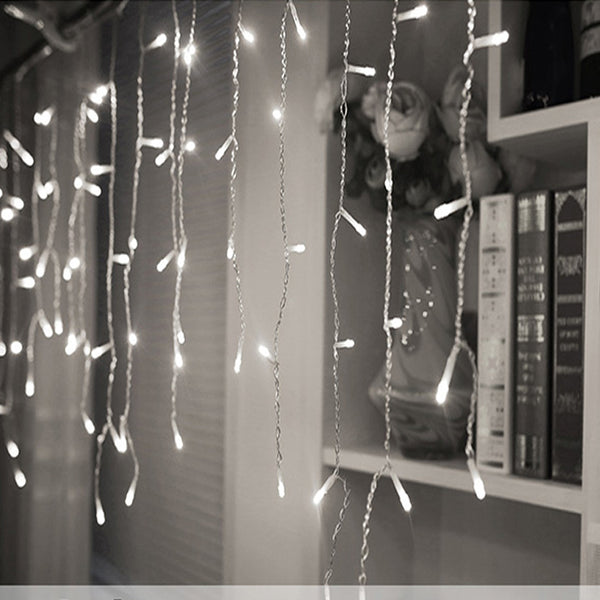 Led Curtain Icicle String Lights