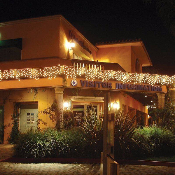 Led Curtain Icicle String Lights