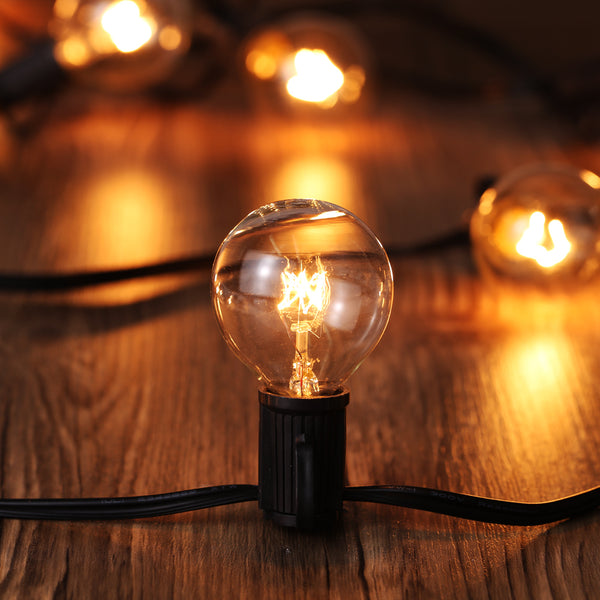 Clear Globe Bulbs Lights