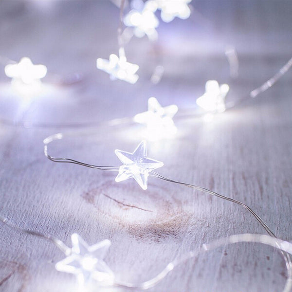 Star Copper Wire String Lights