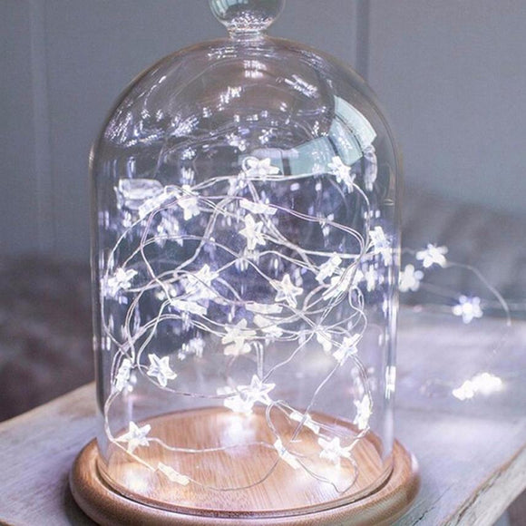 Star Copper Wire String Lights