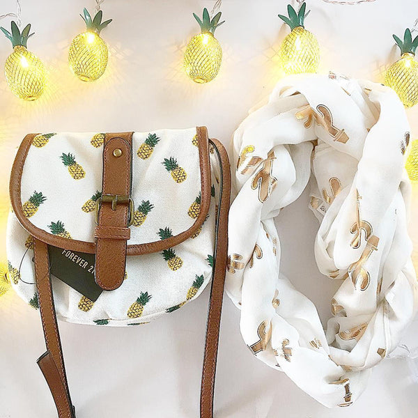 Novelty Pineapple Retro String Lights