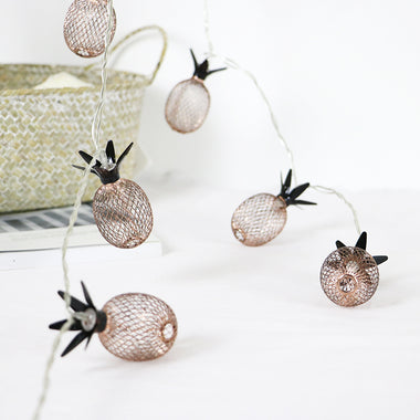Novelty Pineapple Retro String Lights