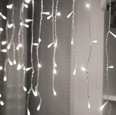 Led Curtain Icicle String Lights